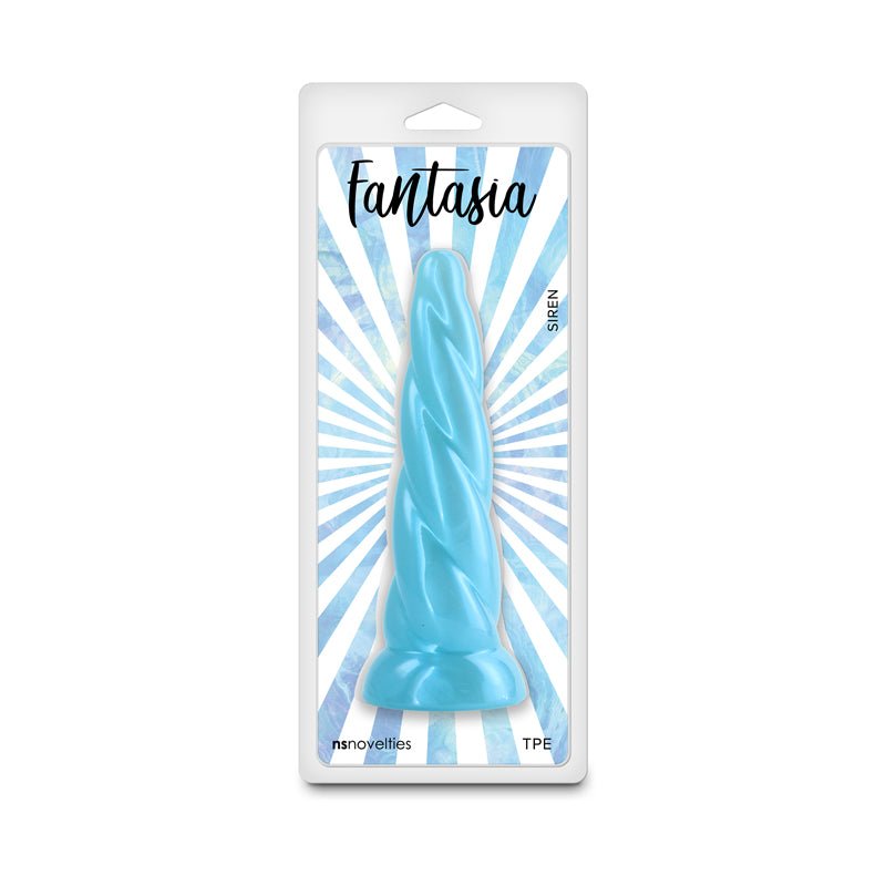 Fantasia - Siren - Turquoise - Blue 19 cm Dildo - Mr and Mrs D's
