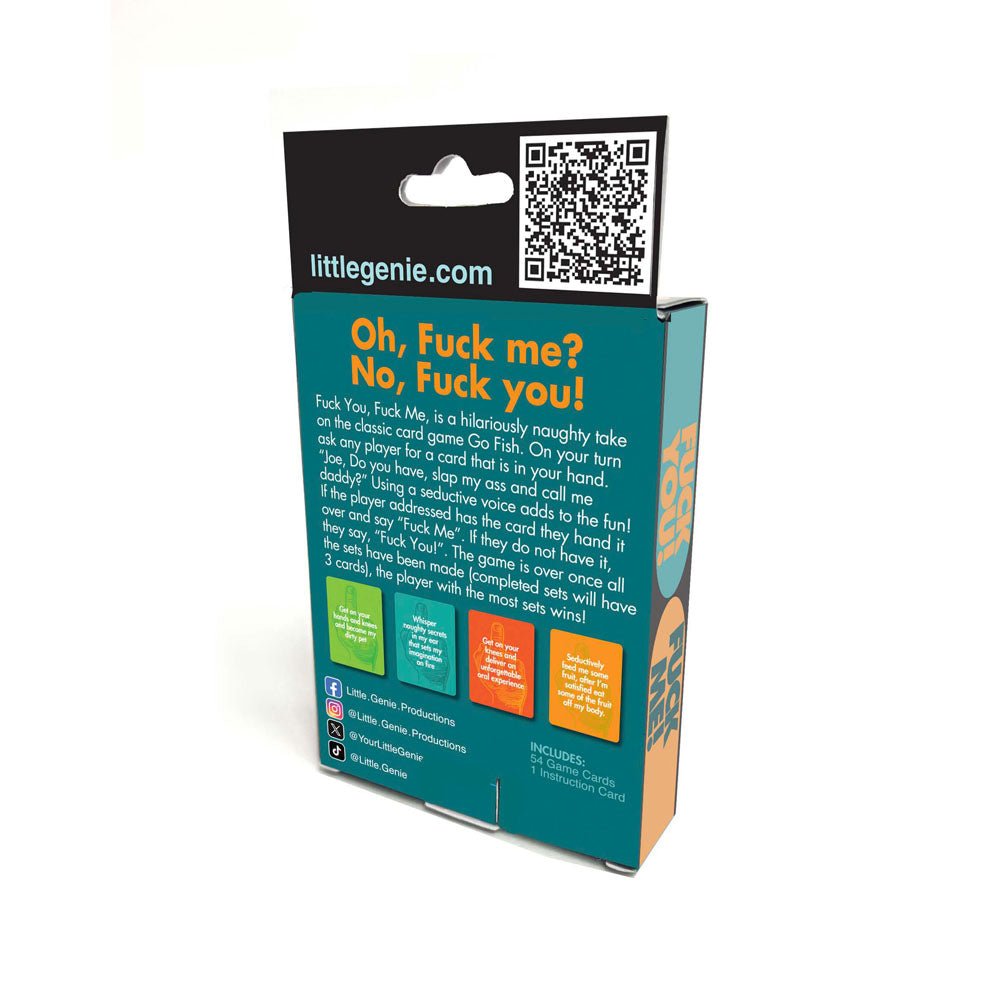 F*ck You, F*ck Me - Party Card Game - GAMES - Mr and Mrs D's