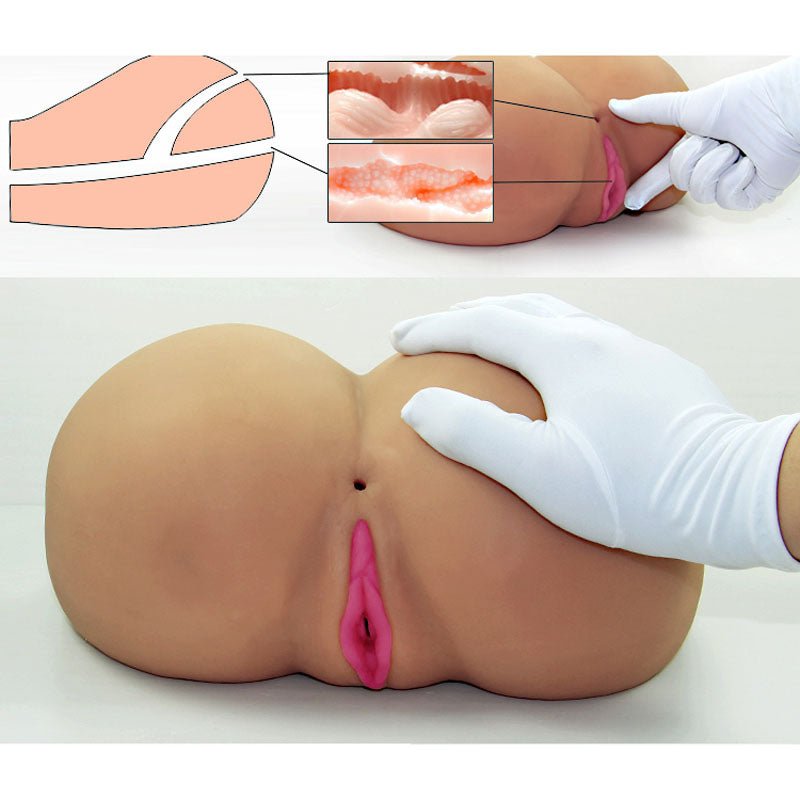 Feel Me Bare Giga Ass Masturbator - Flesh Lifesize Mega Masturbator - MASTURBATORS - Mr and Mrs D's