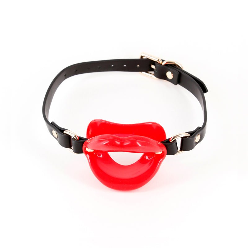 Fetish & Fashion - Kourtney - Red Lips Open Mouth Restraint - BONDAGE - TOYS - Mr and Mrs D's