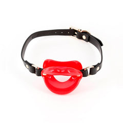 Fetish & Fashion - Kourtney - Red Lips Open Mouth Restraint - BONDAGE - TOYS - Mr and Mrs D's