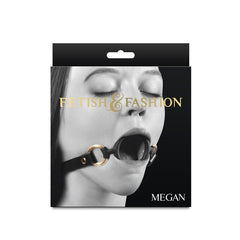 Fetish & Fashion - Megan - Black - Black Mouth Restraint - Mr and Mrs D's