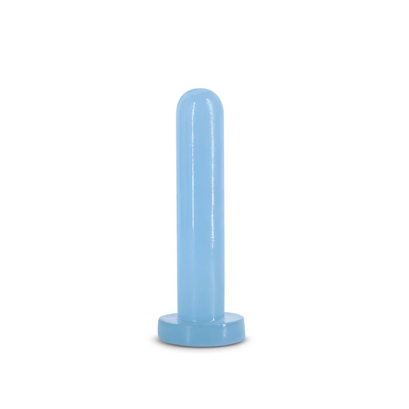 Firefly - Thrill - Blue - Small - Glow in Dark Blue 15.5 cm Small Dildo - DONGS - Mr and Mrs D's