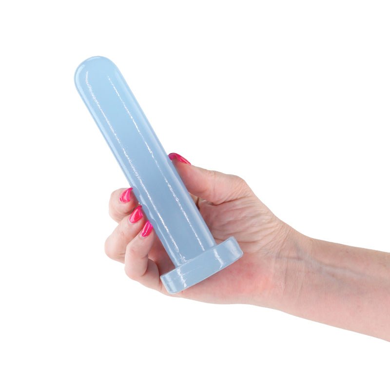 Firefly - Thrill - Blue - Small - Glow in Dark Blue 15.5 cm Small Dildo - DONGS - Mr and Mrs D's