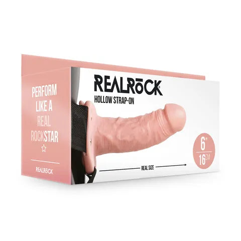 Hollow Strapon without Balls - 6in / 15, -