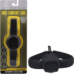 Fort Troff - Max Comfort Gag - Black Mouth Restraint - BONDAGE - TOYS - Mr and Mrs D's