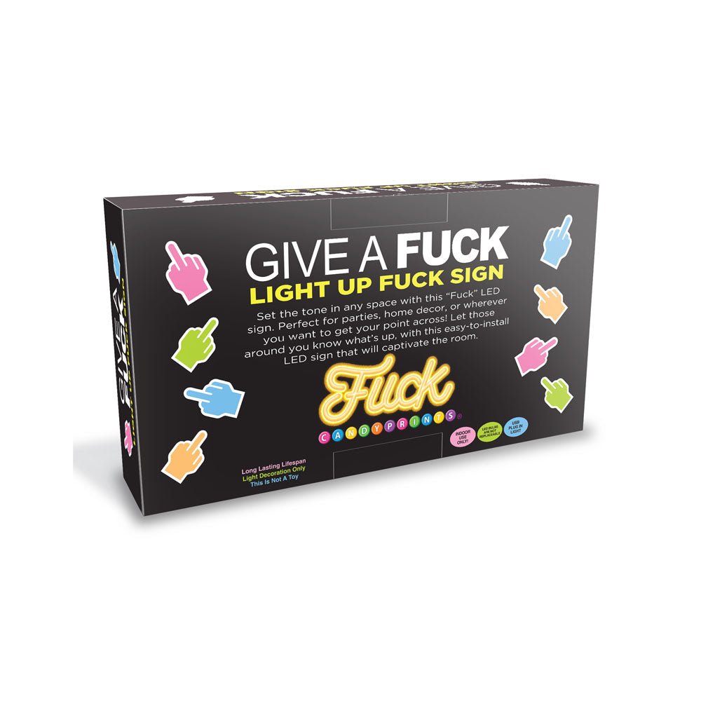 Fuck Neon Light Sign - Novelty Neon Light - NOVELTIES - Mr and Mrs D's