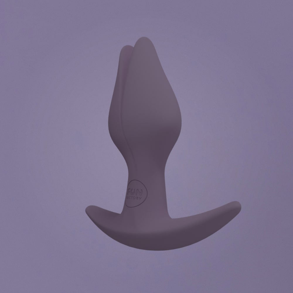Fun Factory BOOTIE FEM dark taupe - Dark Taupe 8.5 cm Butt Plug for Women - ANAL TOYS - PREMIUM - Mr and Mrs D's