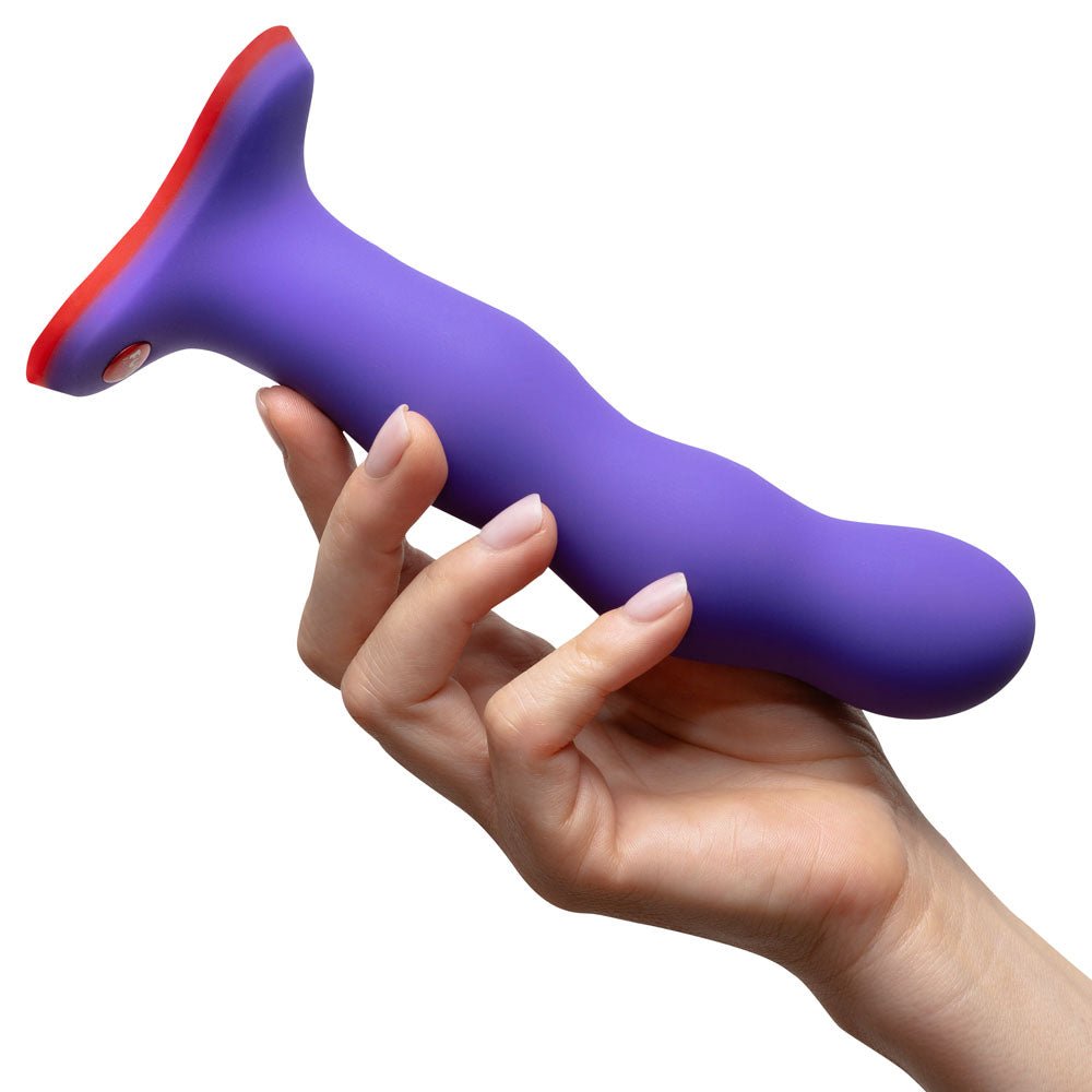 Fun Factory BOUNCER - Flashy Purple 18.5 cm Dildo - Mr and Mrs D's