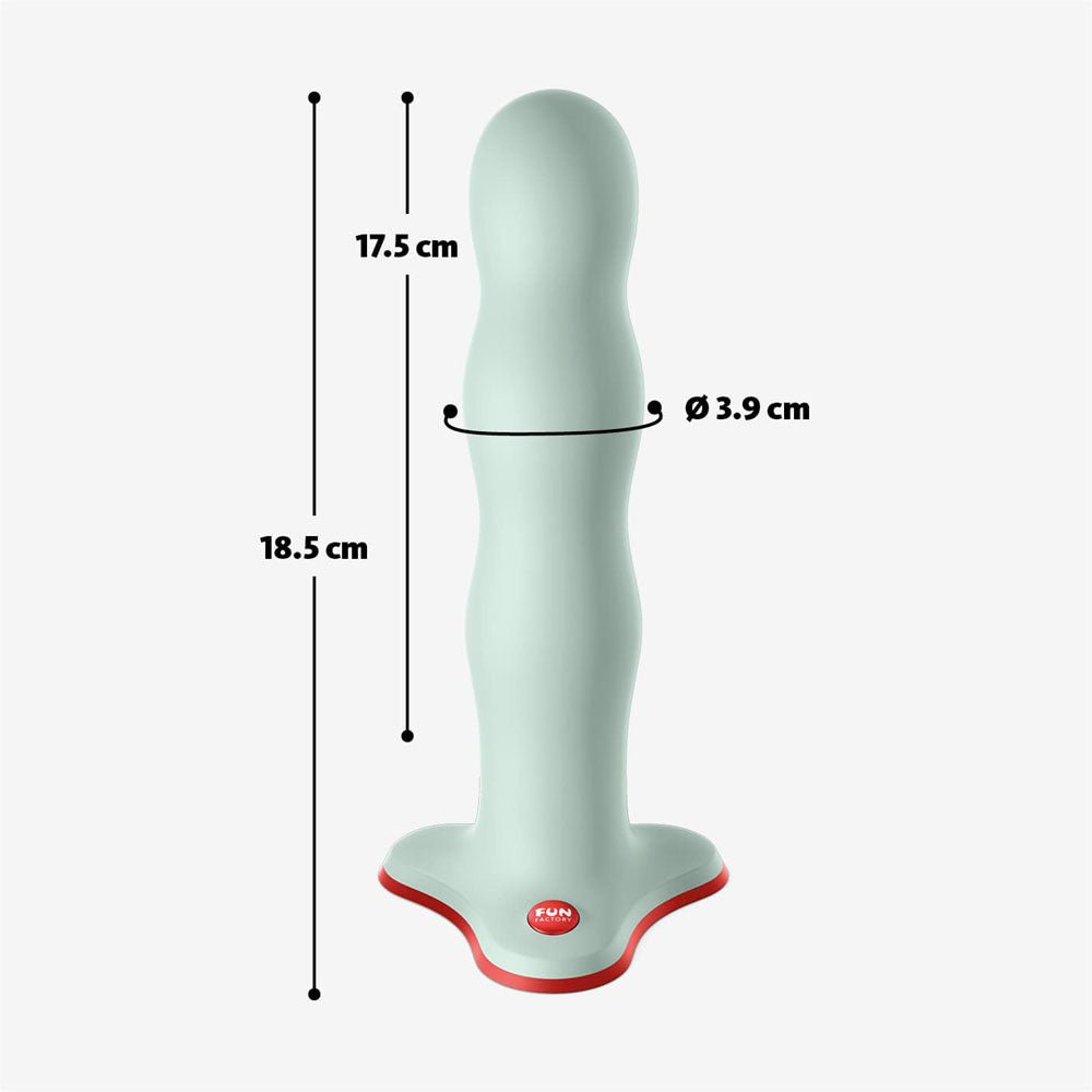Fun Factory BOUNCER sage green - Sage Green 18.5 cm Dildo - Mr and Mrs D's