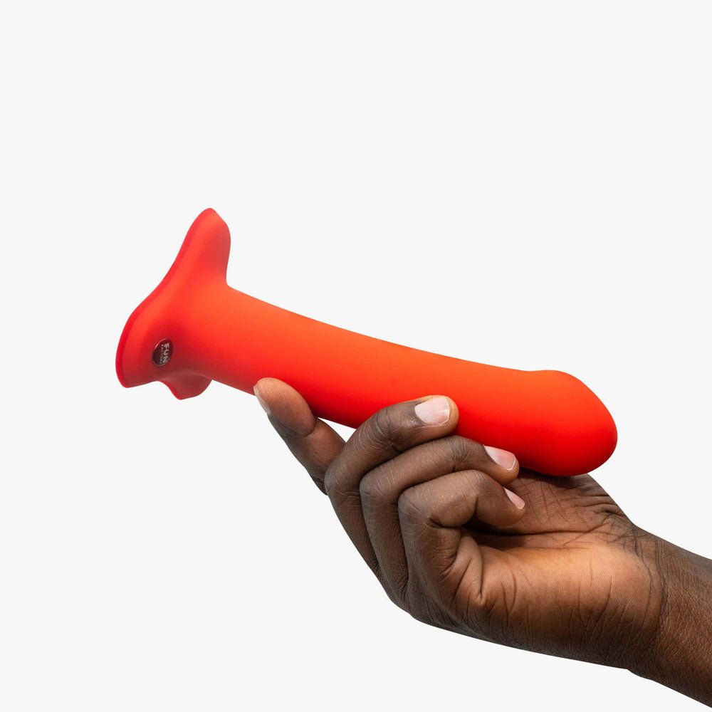 Fun Factory MAGNUM flashy Coral Orange 18.3 cm Dildo - Mr and Mrs D's