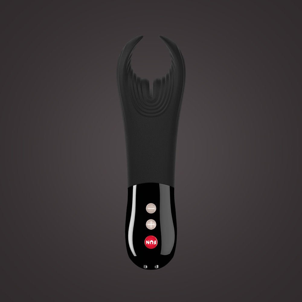 Fun Factory MANTA black - Black 18 cm USB Rechargeable Mens & Couples Vibrator - VIBRATORS - PREMIUM - Mr and Mrs D's
