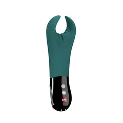 Fun Factory MANTA deep sea blue - black - Deep Sea Blue 18 cm USB Rechargeable Mens & Couples Vibrator - Mr and Mrs D's