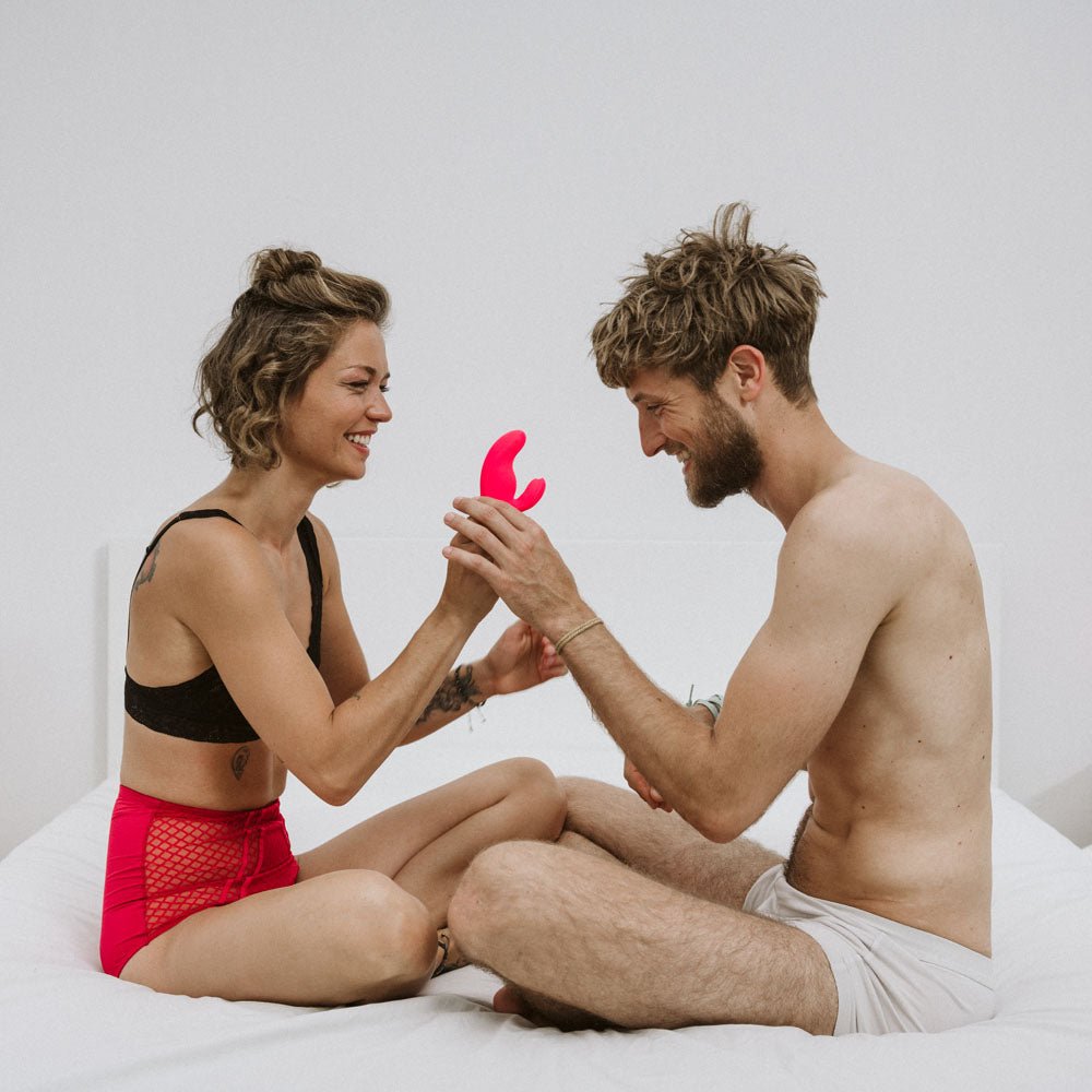 Fun Factory MISS BI pink - Pink 17 cm USB Rechargeable Rabbit Vibrator - VIBRATORS - PREMIUM - Mr and Mrs D's