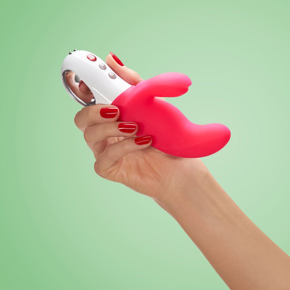 Fun Factory MISS BI pink - Pink 17 cm USB Rechargeable Rabbit Vibrator - VIBRATORS - PREMIUM - Mr and Mrs D's