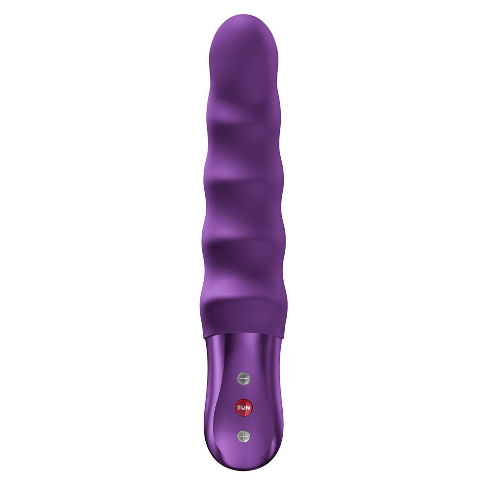Fun Factory STRONG SURF Thrusting Vibrator - Purple USB Rechargeable - VIBRATORS - PREMIUM - Mr and Mrs D's