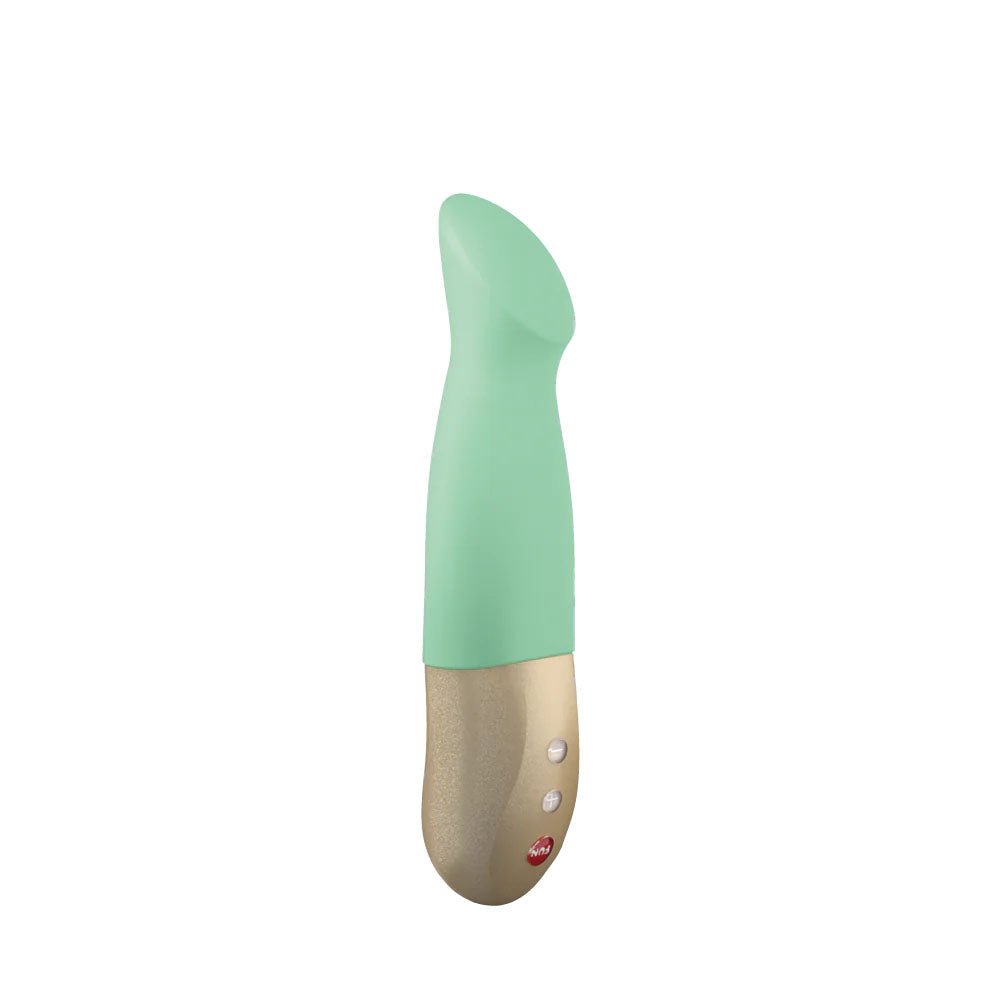 Fun Factory SUNDAZE pistachio - Pistachio Green 17.5 cm USB Rechargeable Thrusting Vibrator - Mr and Mrs D's