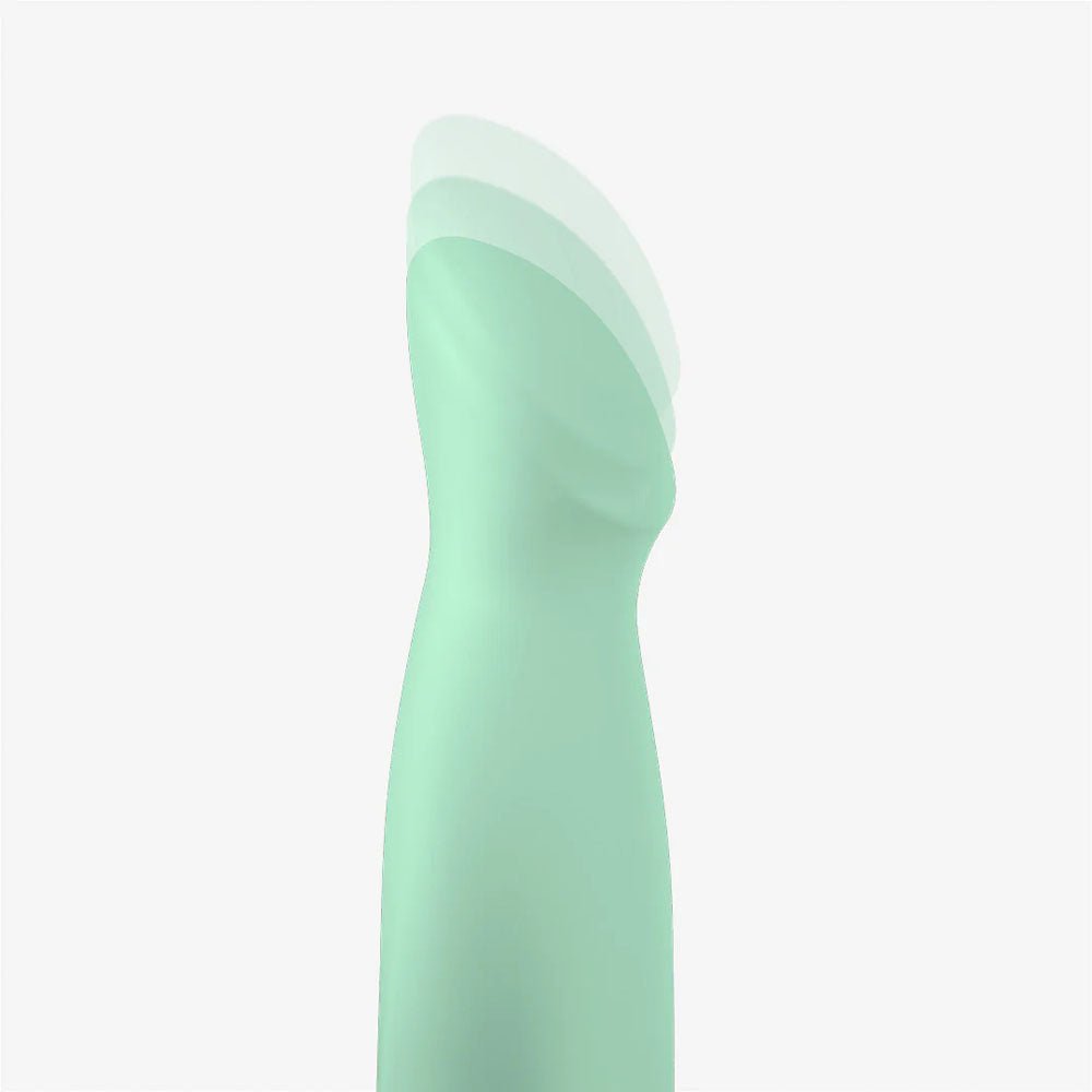 Fun Factory SUNDAZE pistachio - Pistachio Green 17.5 cm USB Rechargeable Thrusting Vibrator - Mr and Mrs D's