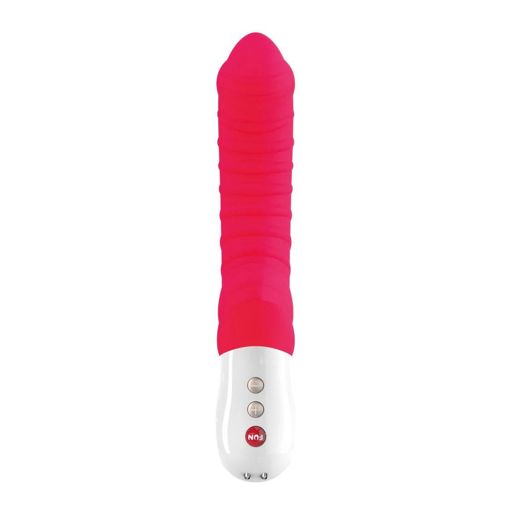 Fun Factory TIGER india red - Red 22.3 USB Rechargeable Vibrator - Mr and Mrs D's