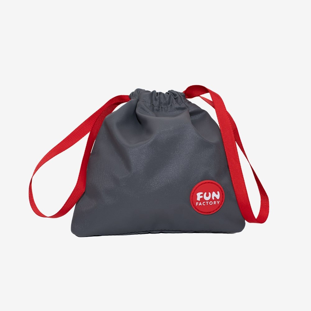 Fun Factory TOYBAG S grey - Grey Discreet Storage Bag - Small - Mr and Mrs D's