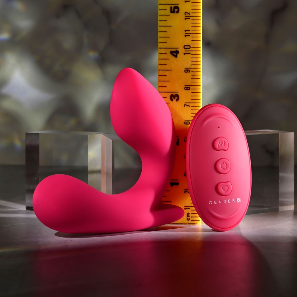 Gender X ALL ABOUT THE BASS - Pink USB Rechargeable Wearable Vibrator with Wireless Remote - VIBRATORS - Mr and Mrs D's
