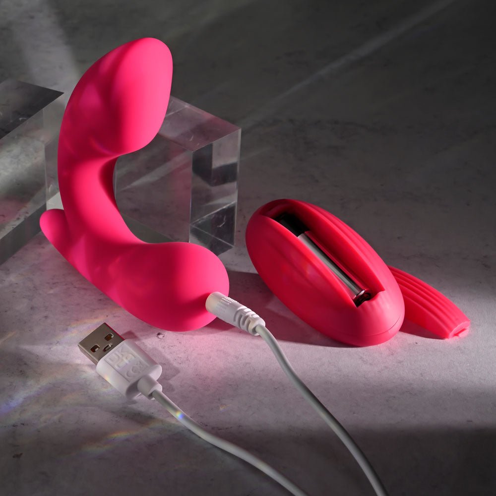 Gender X ALL ABOUT THE BASS - Pink USB Rechargeable Wearable Vibrator with Wireless Remote - VIBRATORS - Mr and Mrs D's