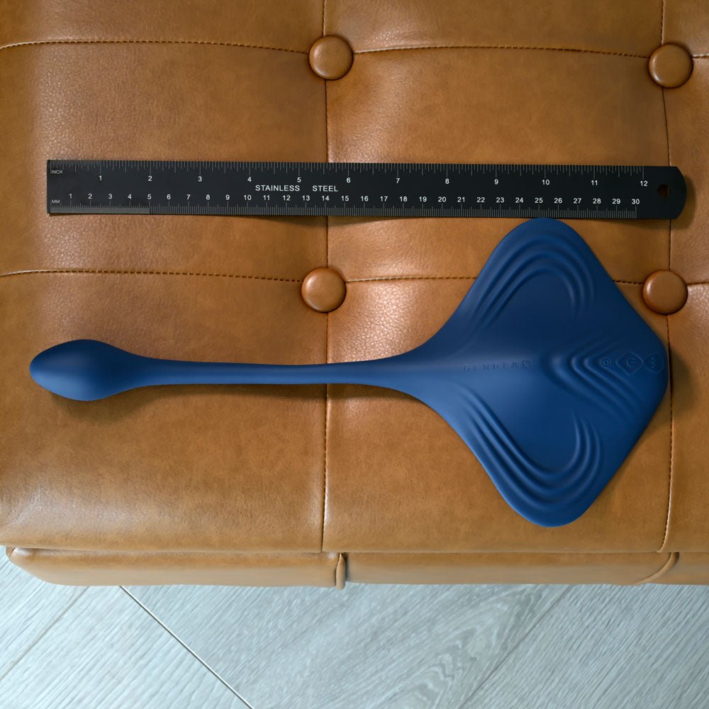 Gender X DAILY GRIND - Blue USB Rechargeable Grinding Pad with Anal Plug - Mr and Mrs D's