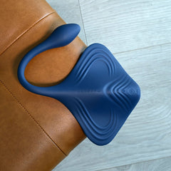 Gender X DAILY GRIND - Blue USB Rechargeable Grinding Pad with Anal Plug - Mr and Mrs D's