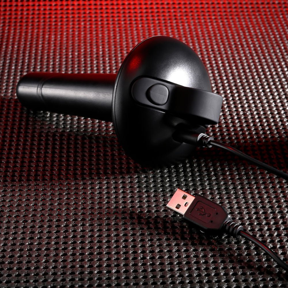 Gender X ECHO - Black 15.3 cm USB Rechargeable Butt Plug - ANAL TOYS - Mr and Mrs D's