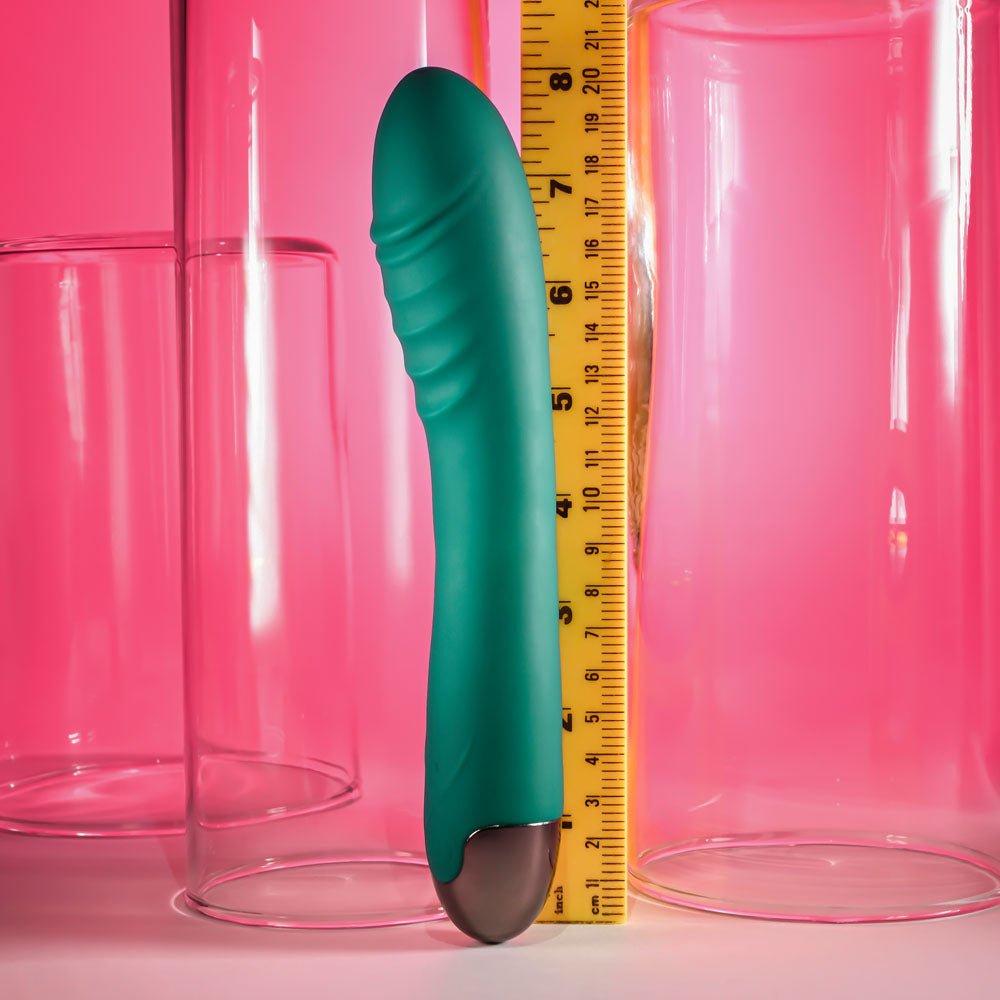 Gender X PIROUETTE - Green 20.6 cm USB Rechargeable Vibrator - VIBRATORS - Mr and Mrs D's