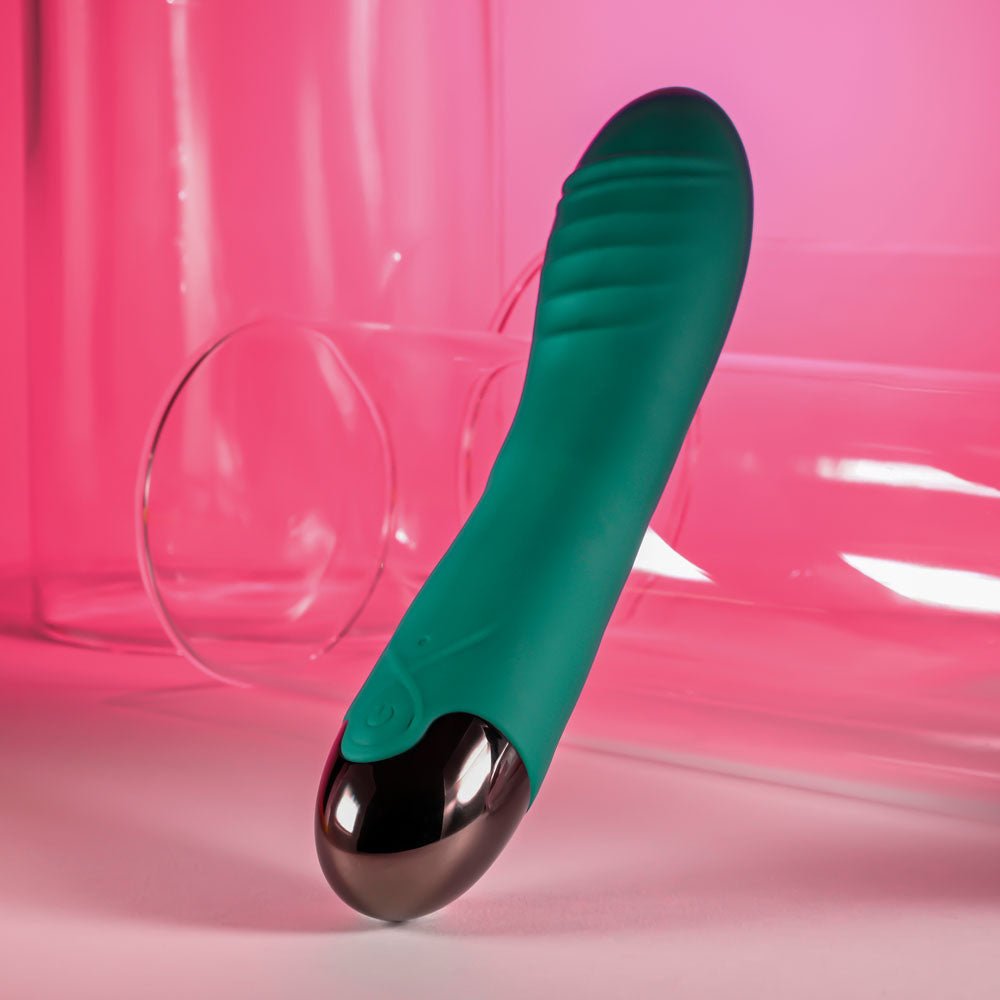 Gender X PIROUETTE - Green 20.6 cm USB Rechargeable Vibrator - VIBRATORS - Mr and Mrs D's