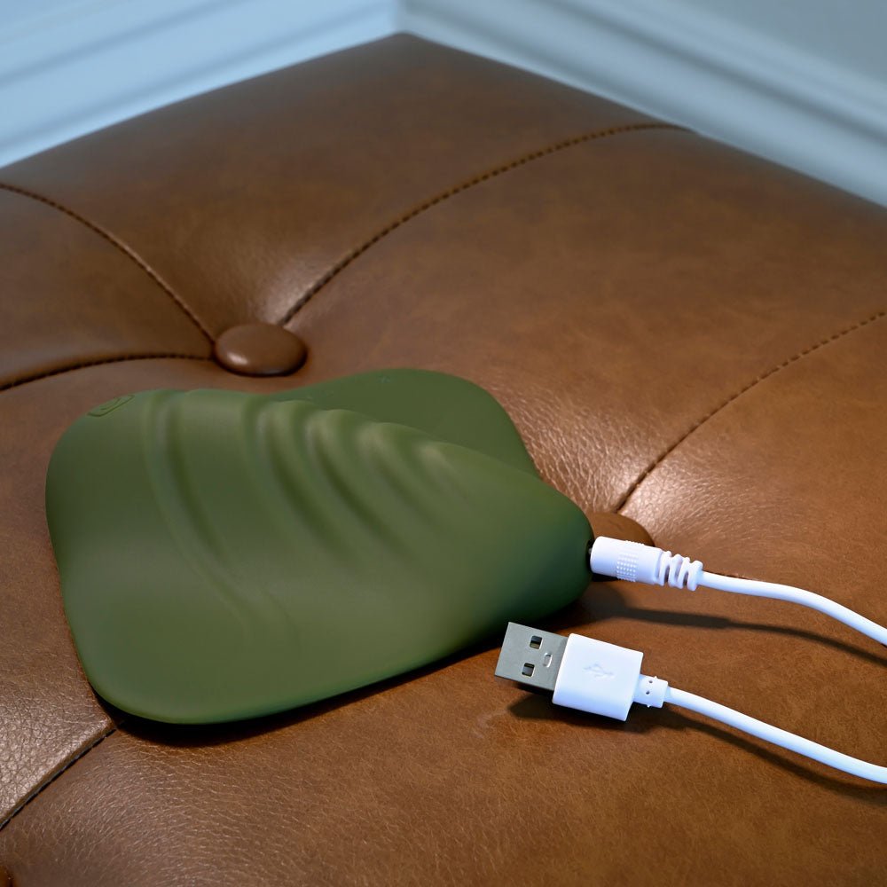 Gender X PLEASURE PAD - Green USB Rechargeable Grinding Pad - Mr and Mrs D's