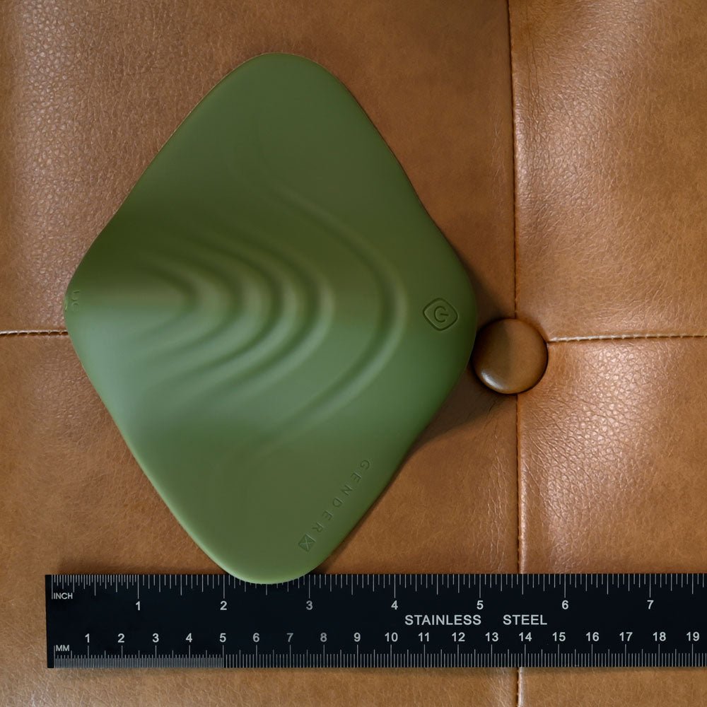 Gender X PLEASURE PAD - Green USB Rechargeable Grinding Pad - Mr and Mrs D's