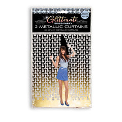 Glitterati - Penis Party Disco Metallic Curtains - Mr and Mrs D's