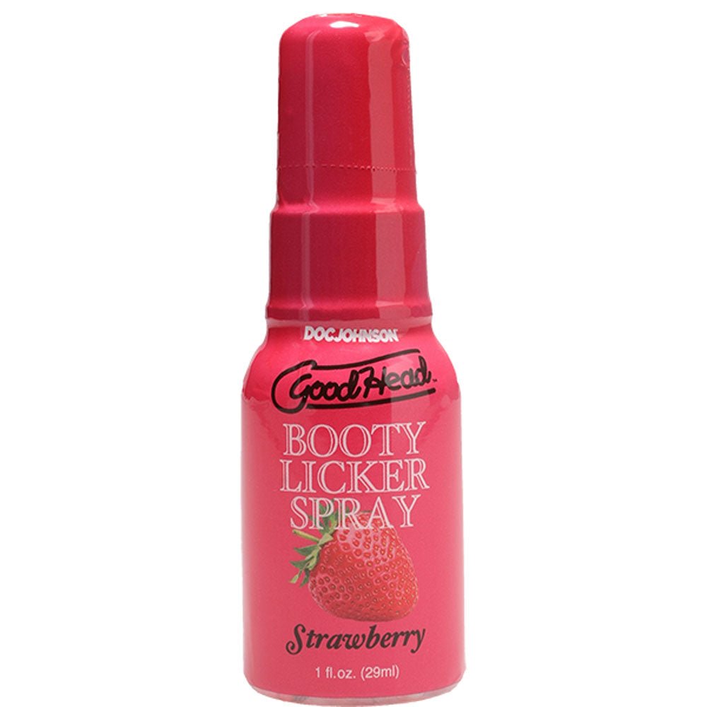 GoodHead Booty Licker Strawberry Flavoured Spray - 29ml - LOTIONS & LUBES - Mr and Mrs D's