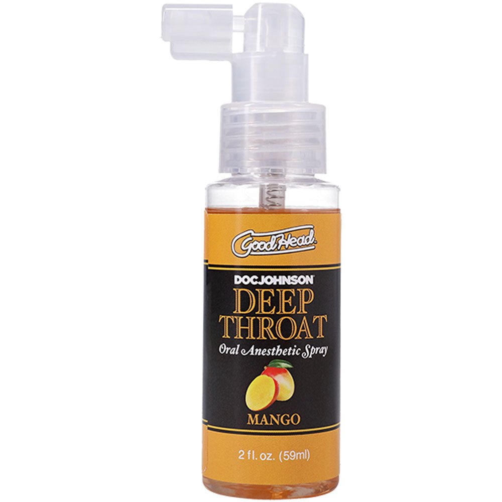 GoodHead Deep Throat Mango Flavoured Spray - 59 ml - ENHANCERS - Mr and Mrs D's
