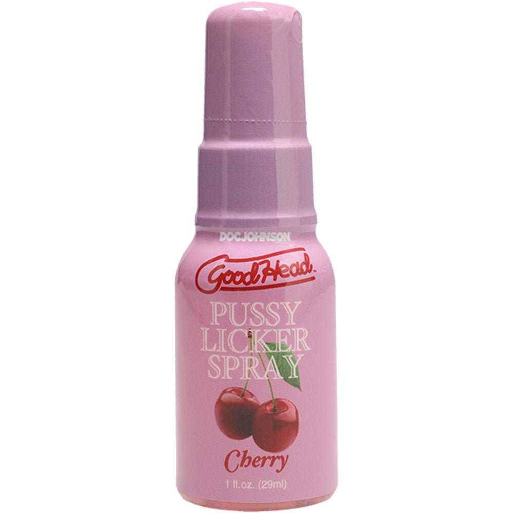 GoodHead Pussy Licker Cherry Flavoured Spray - 29ml - LOTIONS & LUBES - Mr and Mrs D's