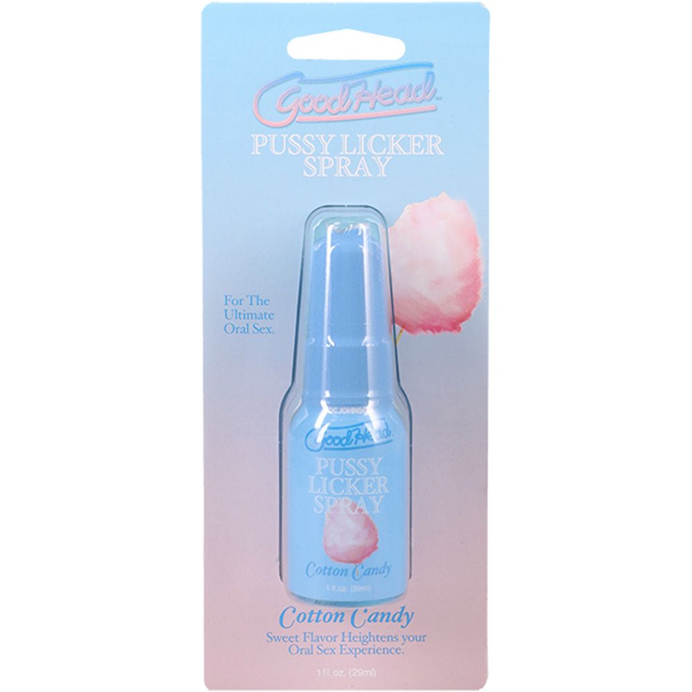GoodHead Pussy Licker Spray - Cotton Candy - Cotton Candy Flavoured Spray - 29 ml Bottle - LOTIONS & LUBES - Mr and Mrs D's