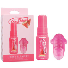 GoodHead Pussy Pleasure Party Kit - Watermelon GoodHead Tingle Spray and Vibrating Tongue Ring - LOTIONS & LUBES - Mr and Mrs D's