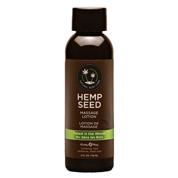 Hemp Seed Massage Lotion Naked in The Woods - 60ml - Mr and Mrs D's