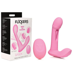 Inmi Flickers G - Flick Flicking G - Spot Vibrator - Pink 15 cm USB Rechargeable - Mr and Mrs D's