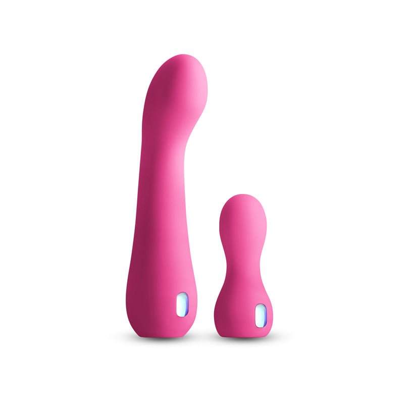 INYA Couplet - Pink - Pink USB Rechargeable Vibrators - Set of 2 Sizes - VIBRATORS - Mr and Mrs D's