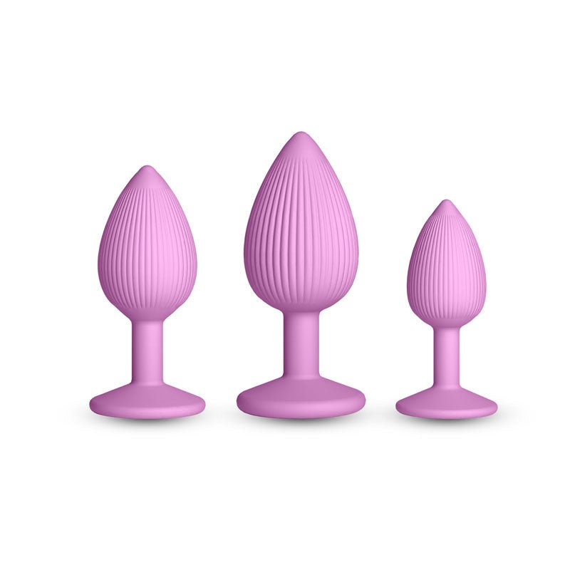INYA Triple Ace Kit - Blush - Pink Butt Plugs - Set of 3 Sizes - ANAL TOYS - Mr and Mrs D's