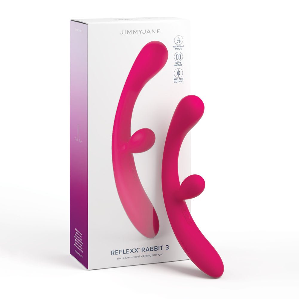 JimmyJane Reflexx Rabbit 3 Vibrator - Mr and Mrs D's