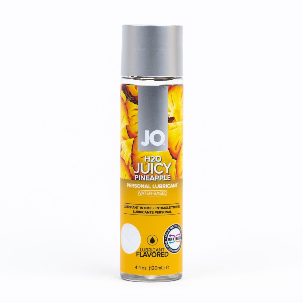 JO H2O Juicy Pineapple Flavoured Water Based Lubricant - 30 ml Bottle - LOTIONS & LUBES - Mr and Mrs D's