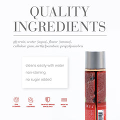 JO H2O Succulent Watermelon Flavoured Water Based Lubricant - 120 ml Bottle - LOTIONS & LUBES - Mr and Mrs D's