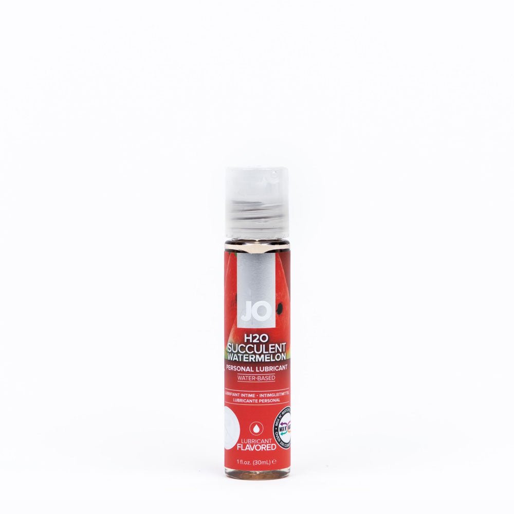 JO H2O Succulent Watermelon Flavoured Water Based Lubricant - 30 ml Bottle - LOTIONS & LUBES - Mr and Mrs D's