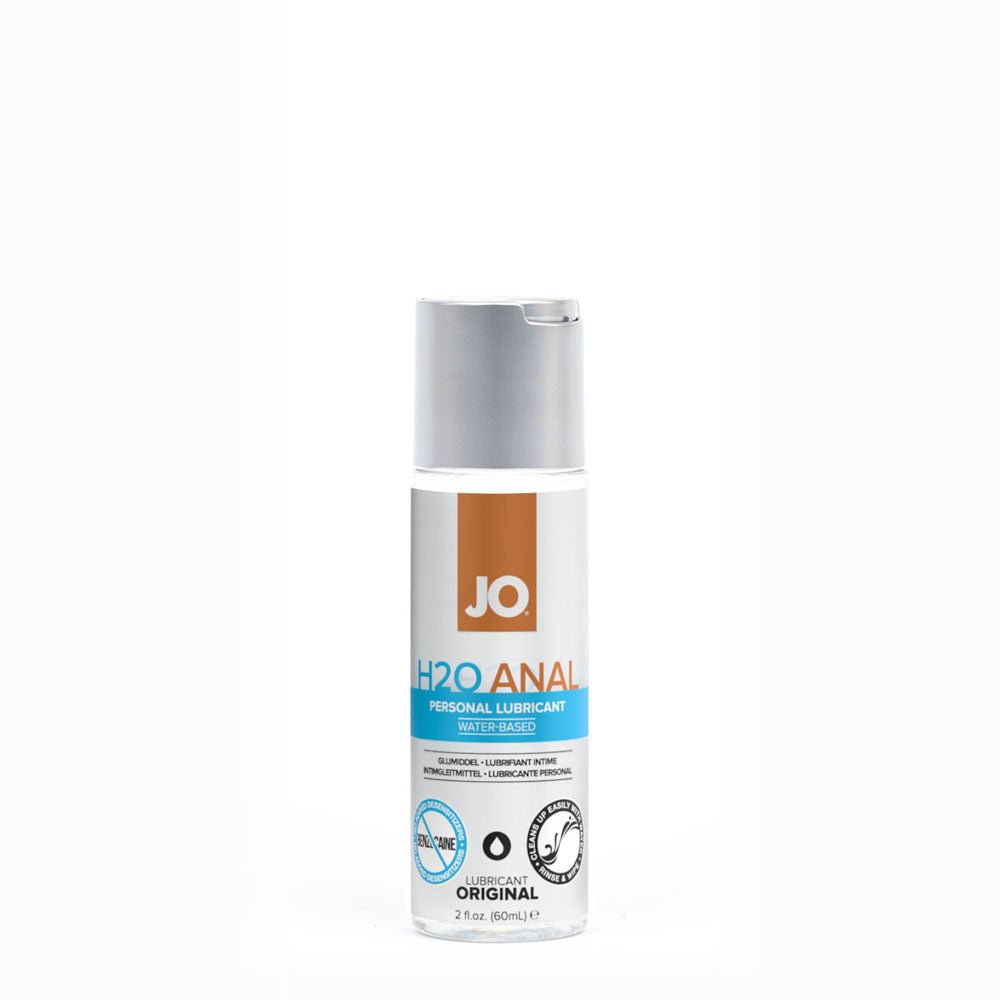 JO H2O Water Based Anal Lubricant - 60 ml Bottle - LOTIONS & LUBES - Mr and Mrs D's