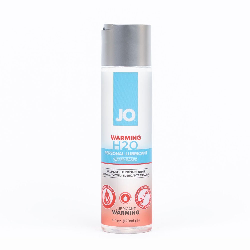 JO H2O Water Based Warming Lubricant - 120 ml Bottle - LOTIONS & LUBES - Mr and Mrs D's