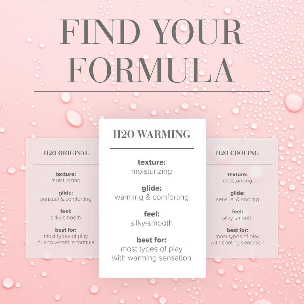 JO H2O Water Based Warming Lubricant - 120 ml Bottle - LOTIONS & LUBES - Mr and Mrs D's